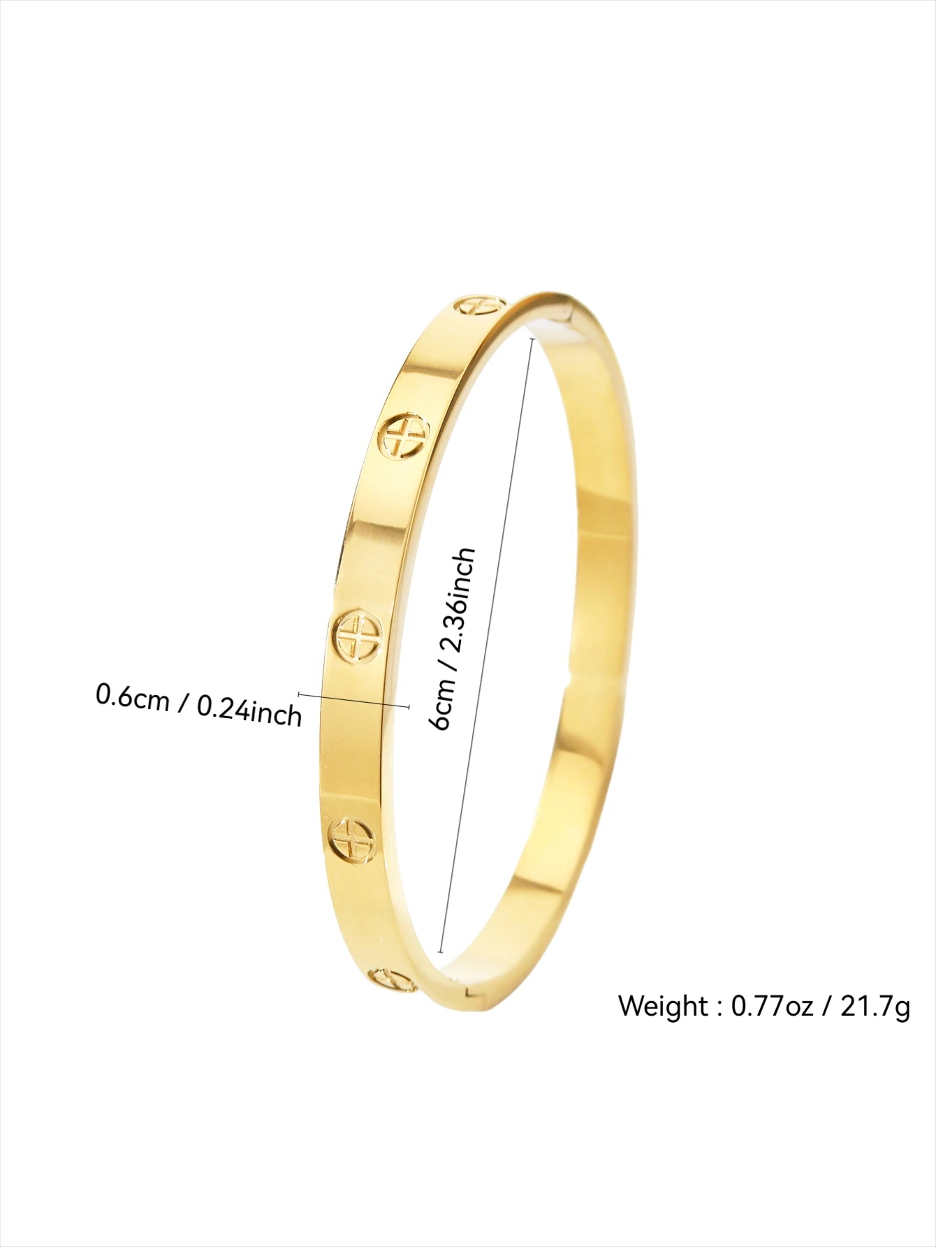 Durable Gold-Plated Bracelet for Women