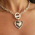 Irregular Heart O-Chain Choker Necklace